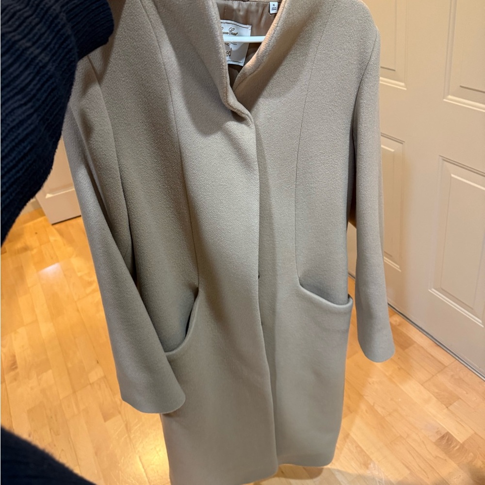Aritzia Wilfred Cocoon Coat Long